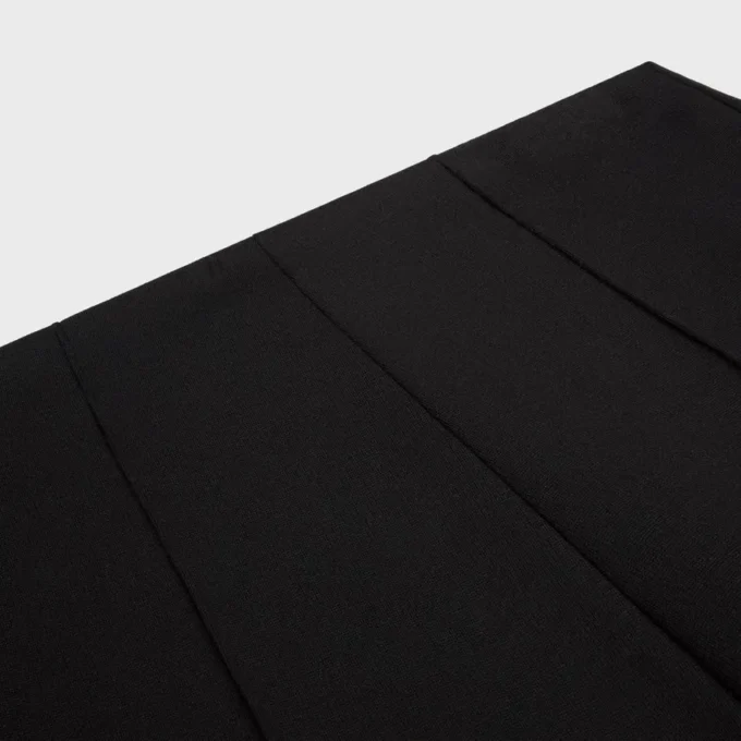 Flared Trousers in Viscose Jersey Flared Trousers in Viscose Jersey