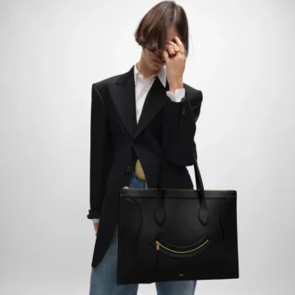 Flat Luggage in Glossy Calfskin