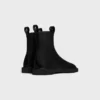 Flow Zipped Boot in Stretch Lambskin Flow Zipped Boot in Stretch Lambskin