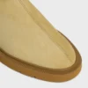 Flow Zipped Boot in Stretch Suede Lambskin Flow Zipped Boot in Stretch Suede Lambskin