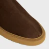 Flow – Zipped Boot in Stretch Suede Lambskin Flow – Zipped Boot in Stretch Suede Lambskin