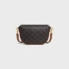 Folco Shoulder Bag in Triomphe Canvas and Calfskin Folco Shoulder Bag in Triomphe Canvas and Calfskin