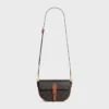 Folco Shoulder Bag in Triomphe Canvas and Calfskin Folco Shoulder Bag in Triomphe Canvas and Calfskin