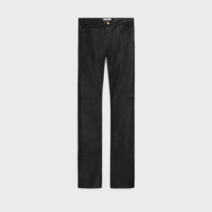 Francoise Jeans in Soft Lambskin