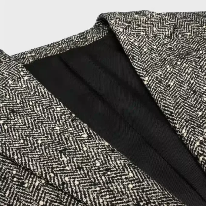 Garcon Jacket in Herringbone Wool Natta Garcon Jacket in Herringbone Wool Natta