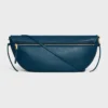 Halfmoon Soft Triomphe Bag in Supple Shiny Lambskin Halfmoon Soft Triomphe Bag in Supple Shiny Lambskin