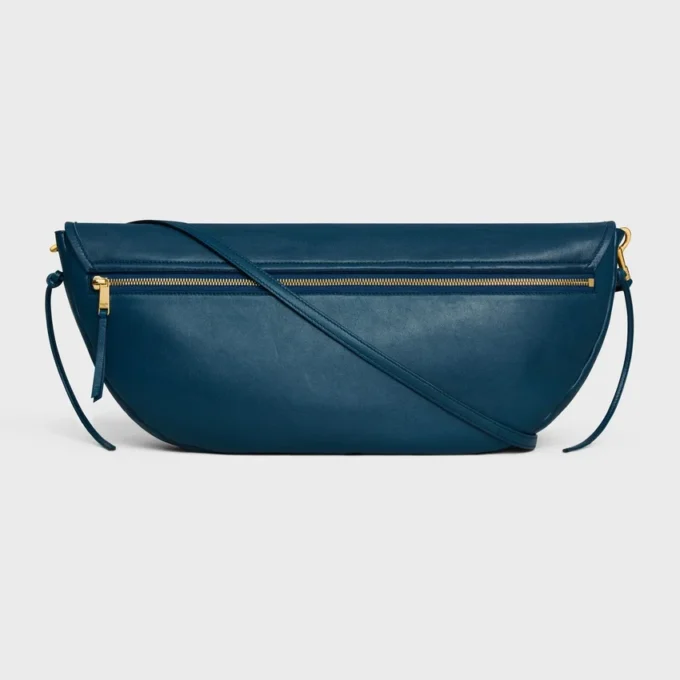 Halfmoon Soft Triomphe Bag in Supple Shiny Lambskin Halfmoon Soft Triomphe Bag in Supple Shiny Lambskin