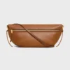 Halfmoon Soft Triomphe Bag in Supple Shiny Lambskin Halfmoon Soft Triomphe Bag in Supple Shiny Lambskin