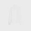 High Neck Top in Athletic Cotton Jersey