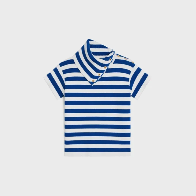 High Neck Top in Cotton High Neck Top in Cotton