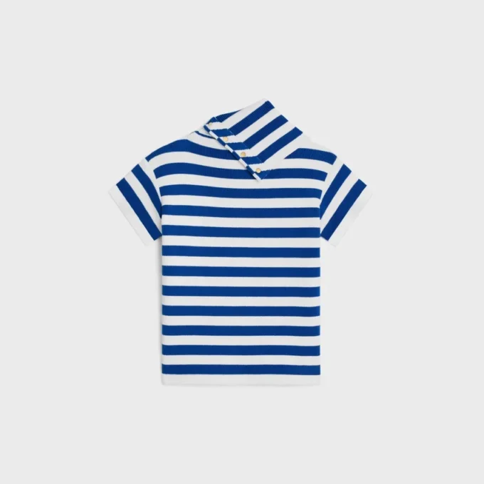 High Neck Top in Cotton High Neck Top in Cotton