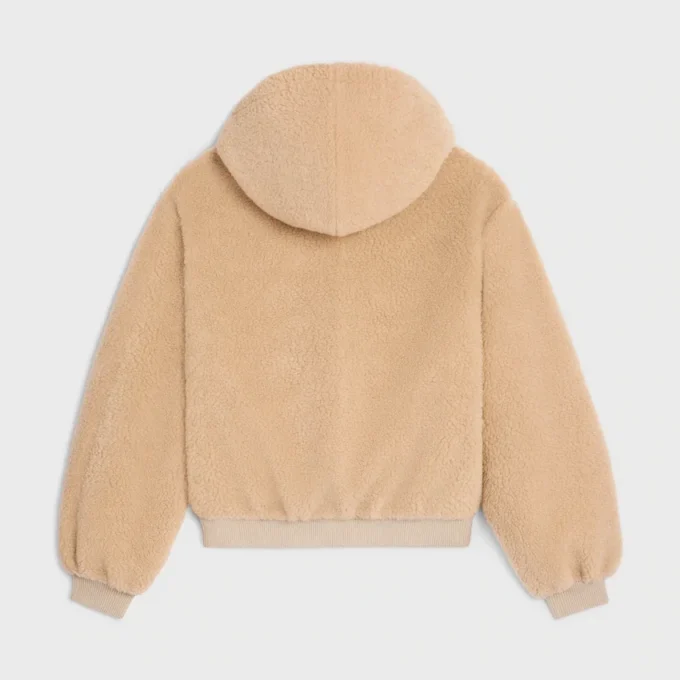 Hooded Jacket in Polar Fleece