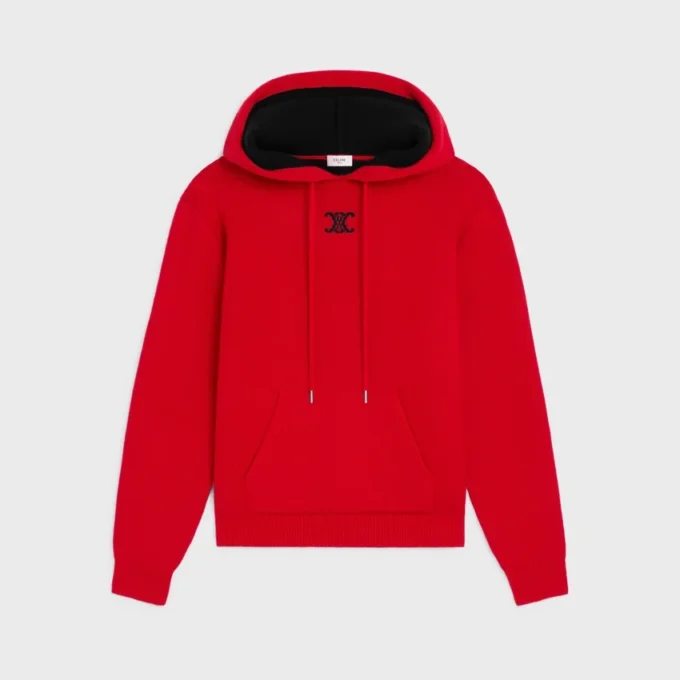 Hooded Sweater in Cashmere Hooded Sweater in Cashmere