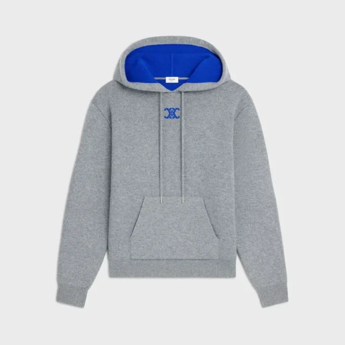 Hooded Sweater in Cashmere Hooded Sweater in Cashmere