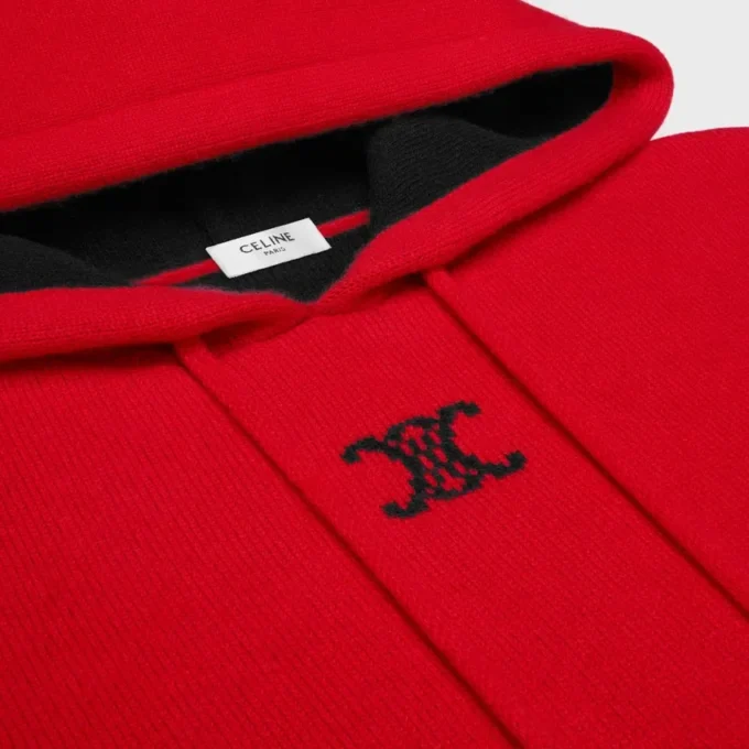 Hooded Sweater in Cashmere Hooded Sweater in Cashmere