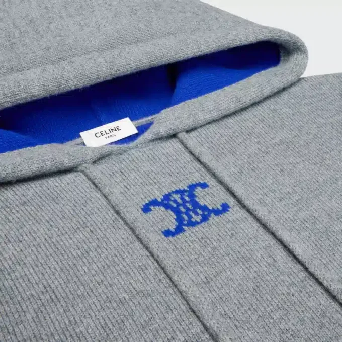 Hooded Sweater in Cashmere Hooded Sweater in Cashmere
