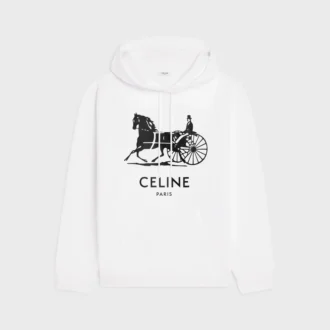 Hoodie in Cotton Fleece