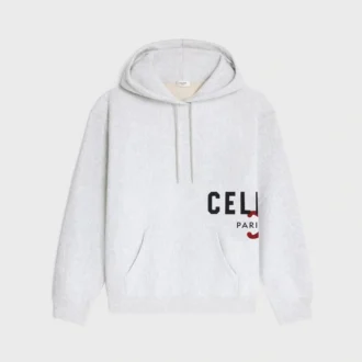 Hoodie in Cotton Fleece