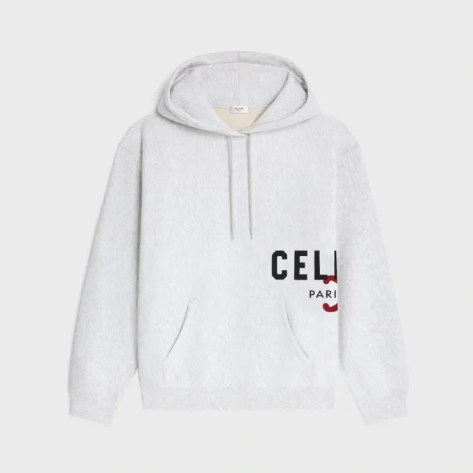 Hoodie in Cotton Fleece Hoodie in Cotton Fleece
