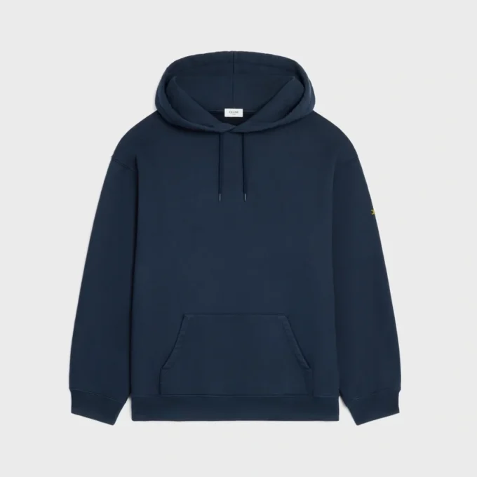 Hoodie in Cotton Fleece Hoodie in Cotton Fleece