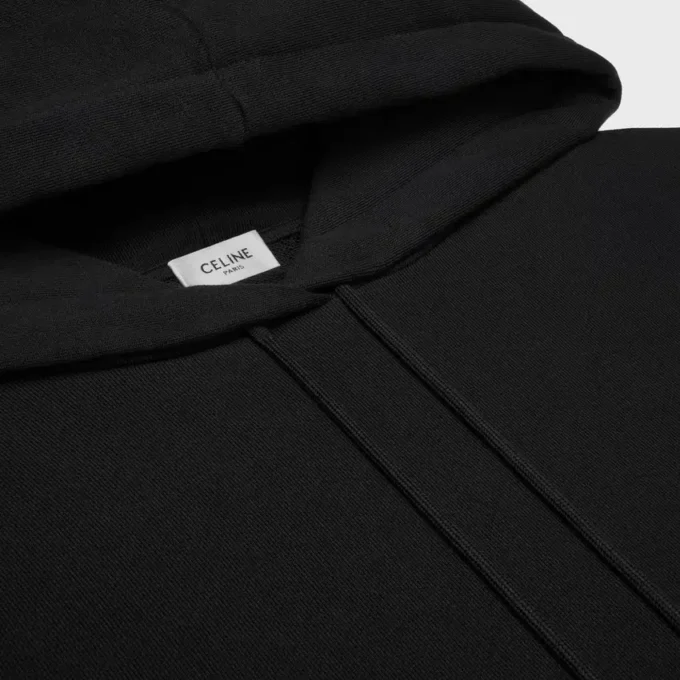Hoodie in Cotton Fleece Hoodie in Cotton Fleece