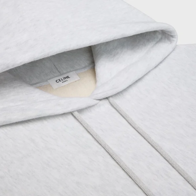 Hoodie in Cotton Fleece Hoodie in Cotton Fleece