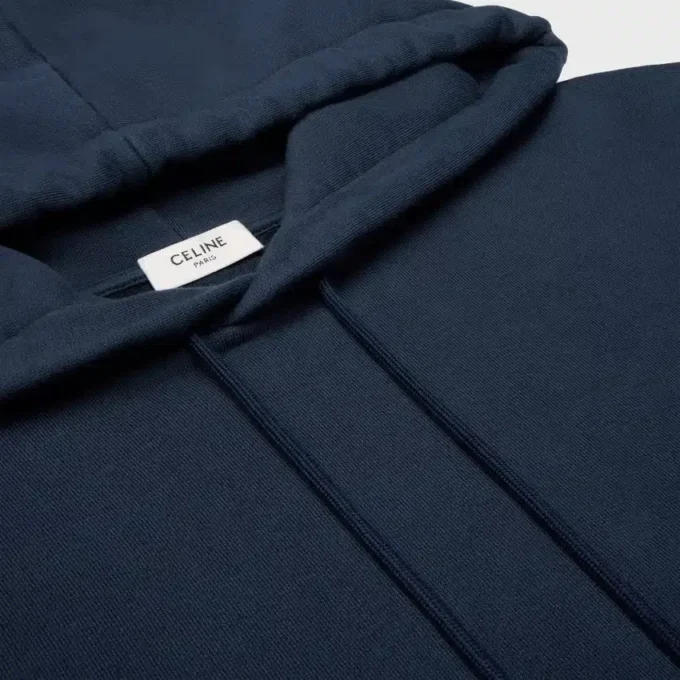 Hoodie in Cotton Fleece Hoodie in Cotton Fleece