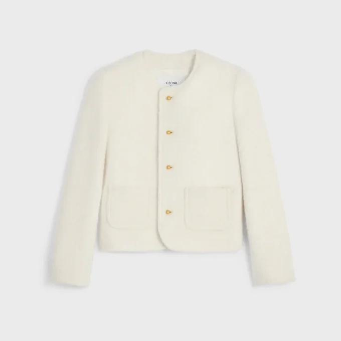Icone Jacket in Cashmere and Wool Natta