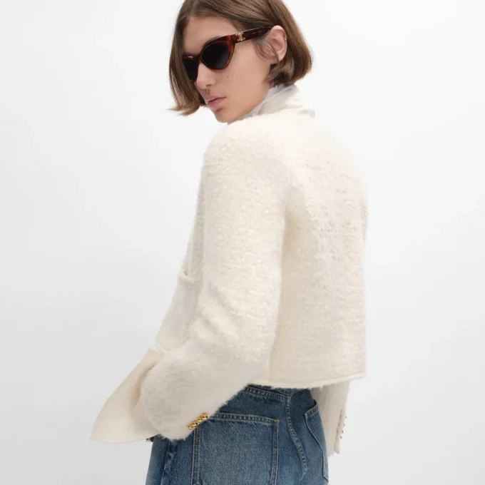 Icone Jacket in Cashmere and Wool Natta