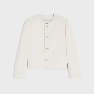 Icone Jacket in Viscose and Wool Natta