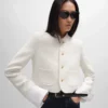 Icone Jacket in Viscose and Wool Natta