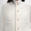 Icone Jacket in Viscose and Wool Natta
