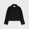 Jacket in Cotton and Wool Gabardine Jacket in Cotton and Wool Gabardine