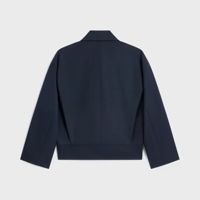 Jacket in Cotton Wool Gabardine Jacket in Cotton Wool Gabardine