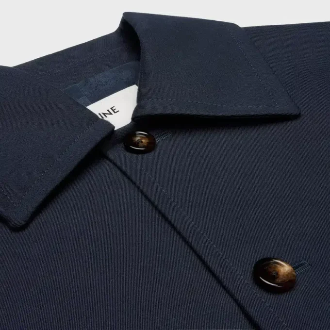 Jacket in Cotton Wool Gabardine Jacket in Cotton Wool Gabardine