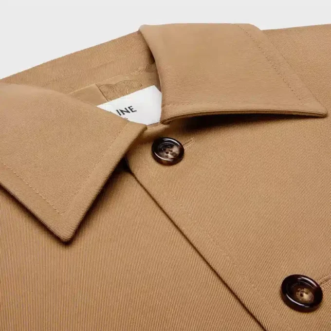 Jacket in Cotton Wool Gabardine Jacket in Cotton Wool Gabardine