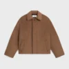 Jacket in Double-Face Cashmere and Camel Jacket in Double-Face Cashmere and Camel