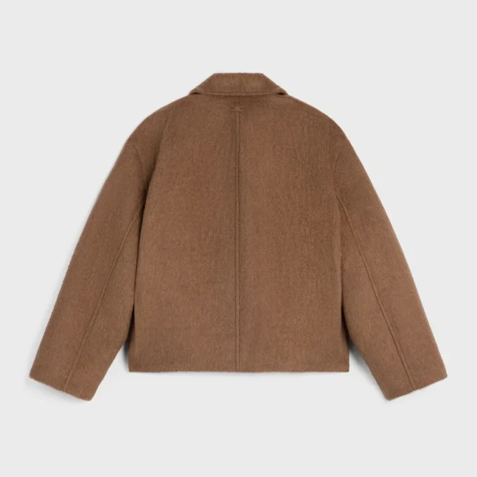 Jacket in Double-Face Cashmere and Camel Jacket in Double-Face Cashmere and Camel