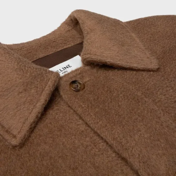Jacket in Double-Face Cashmere and Camel Jacket in Double-Face Cashmere and Camel