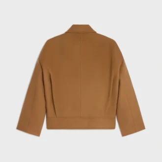 Jacket in Double-Face Wool Cashmere