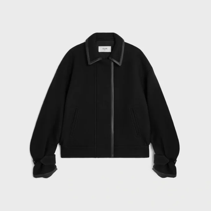 Jacket in Double-Face Wool Felt