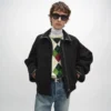 Jacket in Double-Face Wool Felt