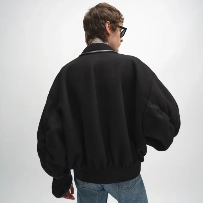 Jacket in Double-Face Wool Felt