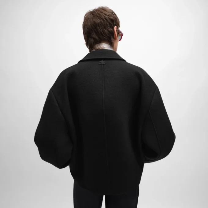 Jacket in Double-Face Wool Felt
