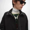 Jacket in Double-Face Wool Felt