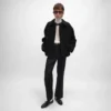 Jacket in Double-Face Wool Felt