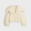 Jacket in Fluffy Wool Jacket in Fluffy Wool
