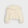 Jacket in Fluffy Wool Jacket in Fluffy Wool