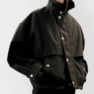 Jacket in Waxed Cotton