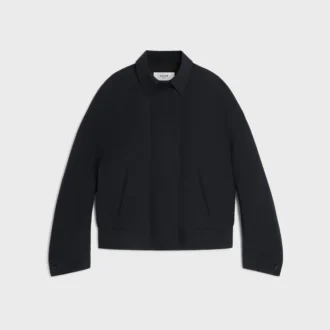 Jacket in Wool and Cotton Gabardine Jacket in Wool and Cotton Gabardine